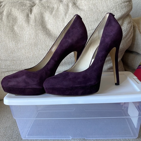 Michael Kors Suede Heels - Picture 3 of 3